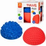 Tullo 823 Hedgehog/Diamond Sensory Hemispheres Red/Blue - Image 3