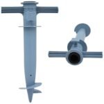 UMBRELLA BASE 30x17x6CM BLUE - Image 4