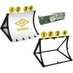 UMBRO REBOUNDER TRAINING FRAME 4-IN-1 FOOTBALL GOAL 75x78x58CM - Image 2