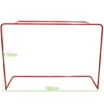 UNIHOC TOURNAMENT FLOORBALL GOAL 115X160 cm with net and ball catcher - Image 5