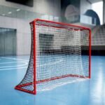UNIHOC TOURNAMENT FLOORBALL GOAL 115X160 cm with net and ball catcher - Image 6