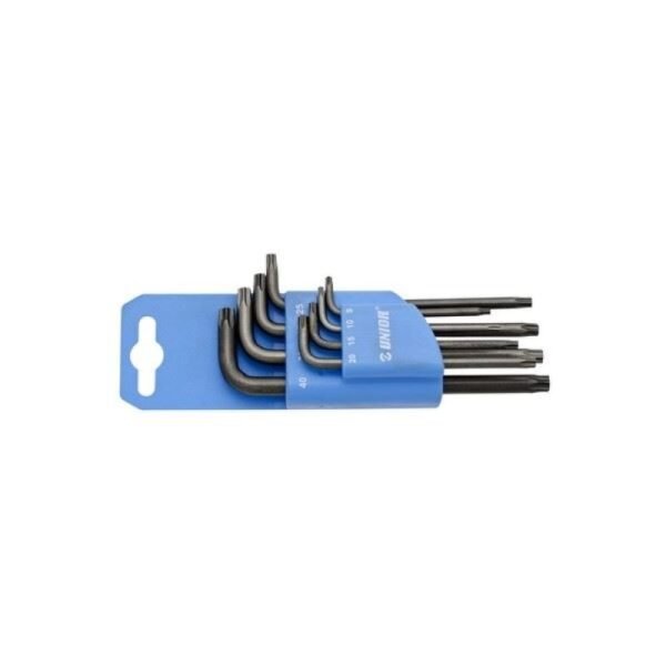 UNIOR set of TX 9-40 keys on a plastic hanger