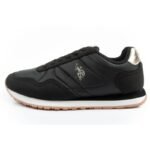 US Polo Assn sports shoes sneakers womens fashionable comfortable black - Image 2