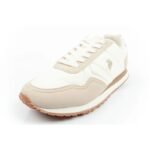 US Polo Assn sports shoes sneakers womens fashionable comfortable ecru - Image 3