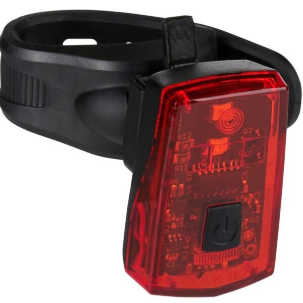 USB LED REAR BIKE LIGHT - WITH STOP FUNCTION DUNLOP CERTIFICATE