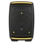V-TONE OrionX 14 ACCU - Active speaker, black, rechargeable, Bluetooth, TWS, USB, AUX, FM, DSP, extendable handle, transport wheels, 135W RMS - Image 4
