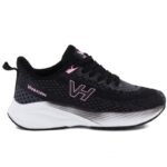 Vanhorn YW27308BK1 lightweight black sports shoes - Image 2