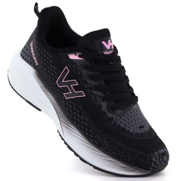 Vanhorn YW27308BK1 lightweight black sports shoes