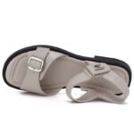 Vinceza 26-62303 beige womens leather sandals - Image 3