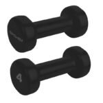 Vinyl dumbbells 2x4kg Spokey Shape SPK-943106 - Image 3