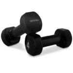 Vinyl dumbbells 2x4kg Spokey Shape SPK-943106 - Image 4