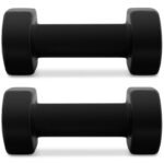 Vinyl dumbbells 2x4kg Spokey Shape SPK-943106 - Image 5