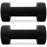 Vinyl dumbbells 2x4kg Spokey Shape SPK-943106 - Image 8