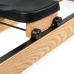 VIRTUFIT ELITE WOODEN ROWING MACHINE WITH WATER RESISTANCE - WOOD/OAK - Image 2