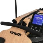 VIRTUFIT ELITE WOODEN ROWING MACHINE WITH WATER RESISTANCE - WOOD/OAK - Image 6