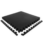 VIRTUFIT FITNESS PUZZLE MAT 120X120 CM BLACK - Image 2