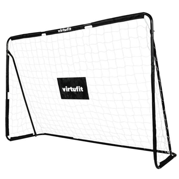 VIRTUFIT FOOTBALL GOAL WITH SHOOTING MAT - 215 X 150 CM