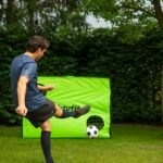 VIRTUFIT FOOTBALL GOAL WITH SHOOTING MAT - 215 X 150 CM - Image 8