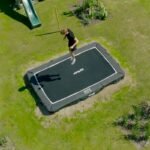 VIRTUFIT GARDEN TRAMPOLINE FOR BUILDING IN 213 x 305 CM WITH NET - Image 7