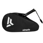 VIRTUFIT PADEL RACKET BAG - BLACK AND WHITE - Image 2