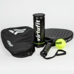 VIRTUFIT PADEL RACKET BAG - BLACK AND WHITE - Image 7