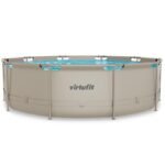 VIRTUFIT ROUND POOL 366 CM WITH FILTER PUMP BEIGE - Image 2