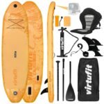 VIRTUFIT SUP BOARD CRUISER 305 WITH SEAT AND ACCESSORIES ORANGE - Image 3