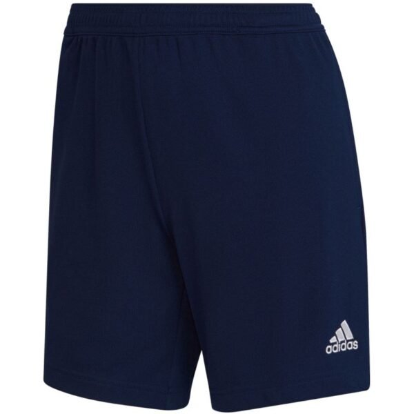 Womens adidas Entrada 22 navy blue shorts HI0004
