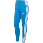 Womens adidas Essentials 3-Stripes Leggings Blue KC5179 - Image 2