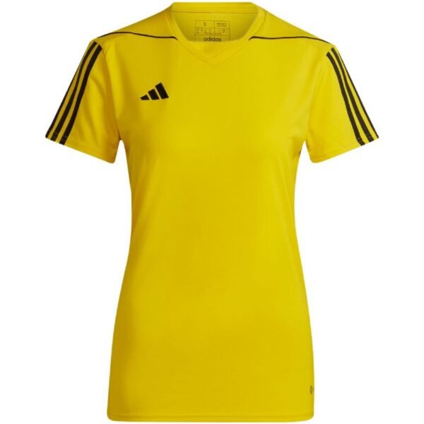 Womens adidas Tiro 23 League Jersey Yellow HR4614