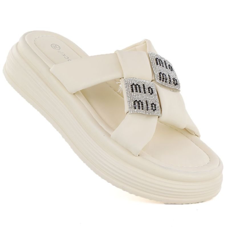 lupin-wear-ca-women-s-beige-platform-flip-flops-with-zircons-potocki-16347-2738557 Womens beige platform flip-flops with zircons Potocki 16347 - Image 1