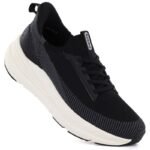 Womens black platform sneakers Kobbo Vinceza 102421