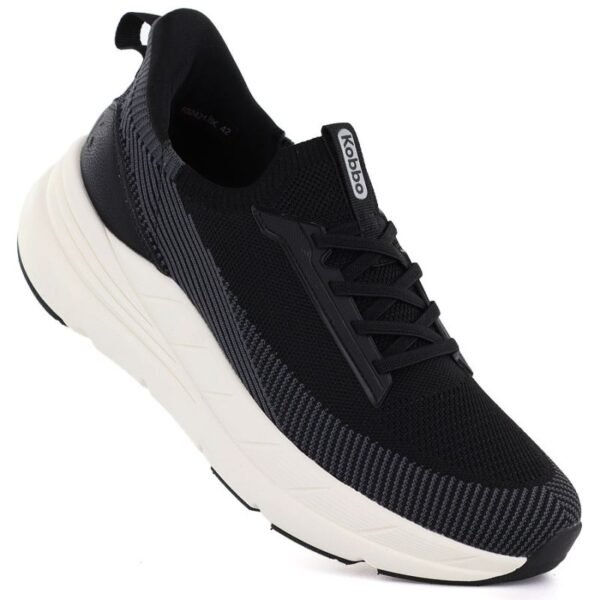 Womens black platform sneakers Kobbo Vinceza 102421