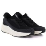 Womens black platform sneakers Kobbo Vinceza 102421 - Image 4