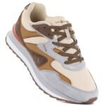 Womens brown leather sneakers McArthur MA253W - Image 2