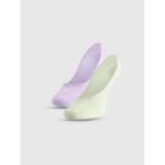Womens casual invisible socks (SET OF 2) 4F 4FWMM00USOCF472-91S