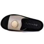 Womens gold platform flip-flops Potocki 43326 - Image 3