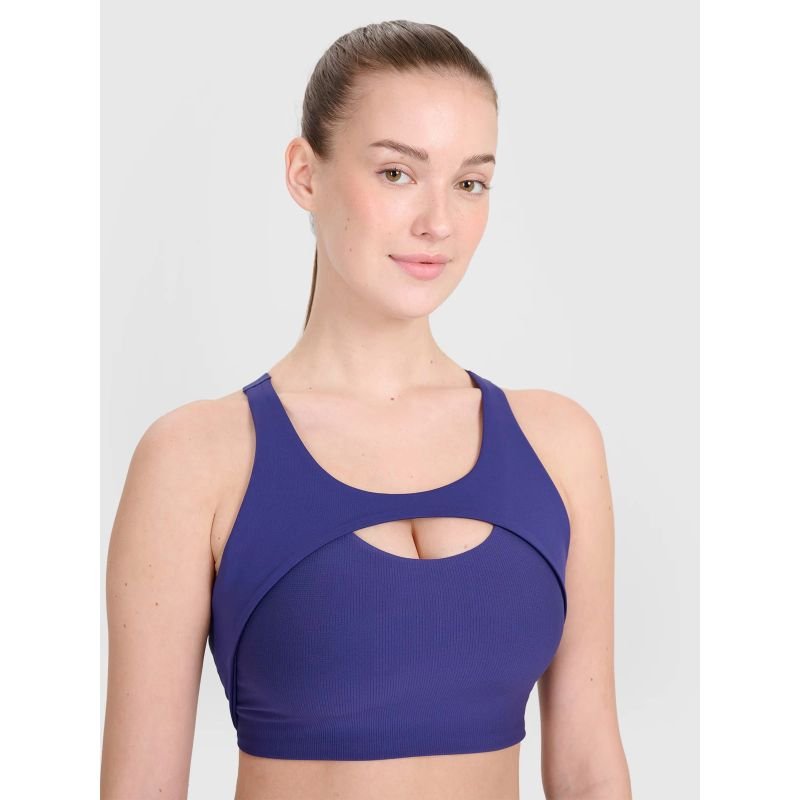 lupin-wear-ca-women-s-medium-support-training-bra-4f-4fwss25usbaf150-30s-1731718 Womens medium support training bra 4F 4FWSS25USBAF150-30S - Image 1