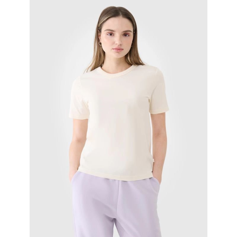lupin-wear-ca-women-s-oversize-t-shirt-with-modal-4f-4fwss25ttshf1991-11s-1826306 Womens oversize T-shirt with modal 4F 4FWSS25TTSHF1991-11S - Image 1