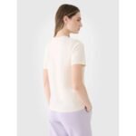 Womens oversize T-shirt with modal 4F 4FWSS25TTSHF1991-11S - Image 2