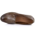 Womens patent leather shoes, beige, Potocki 19337 - Image 3