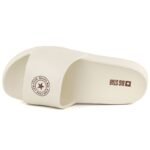 Womens pool beach flip-flops on a platform, black Big Star TT274A044 - Image 3