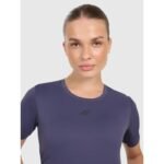 Womens quick-drying yoga and pilates top 4F 4FWAW25TFTSF1524-31S - Image 5