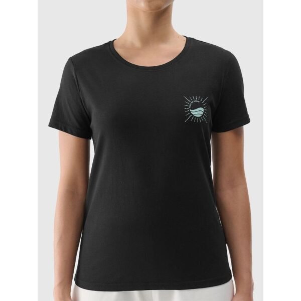 Womens regular printed T-shirt 4F 4FRSS24TTSHF2547-20S