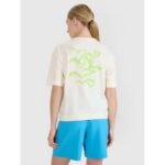 Womens regular printed T-shirt 4F 4FWSS25TTSHF1967-11S - Image 2