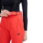 Womens ski pants 4F FNK F0944 red 4FWAW25TFTRF0944 62S - Image 7