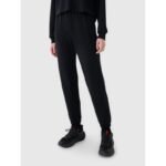 Womens sweatpants joggers with modal 4F 4FWSS25TTROF1010-20S