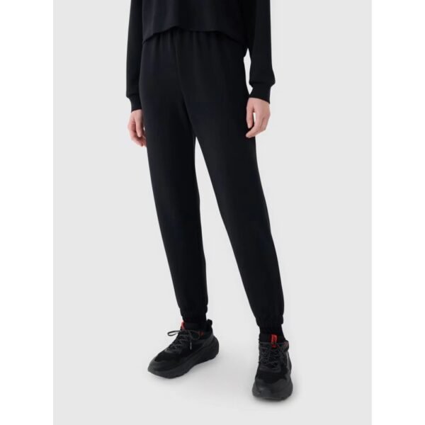 Womens sweatpants joggers with modal 4F 4FWSS25TTROF1010-20S