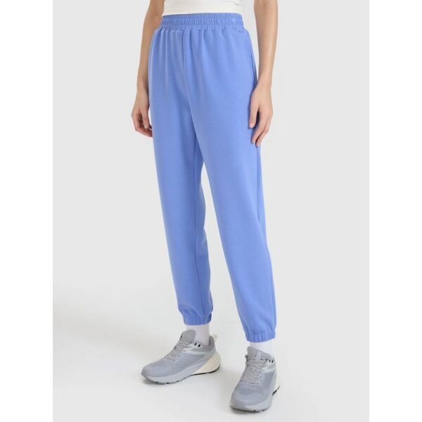 Womens sweatpants joggers with modal 4F 4FWSS25TTROF1010-33S