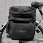 Wozinsky 60L spacious bike rack bag (rain cover included) black (WBB13BK) - Image 2